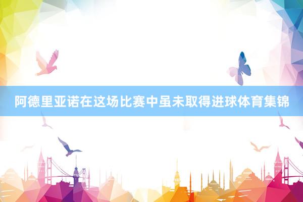 阿德里亚诺在这场比赛中虽未取得进球体育集锦