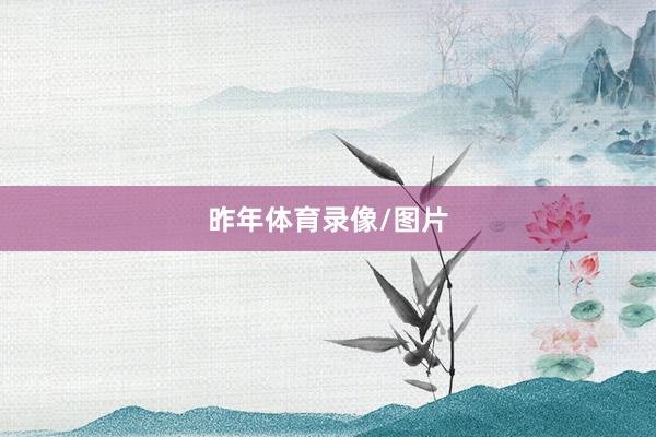 昨年体育录像/图片