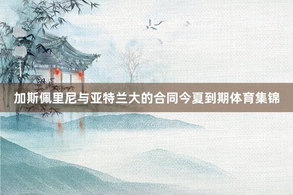 加斯佩里尼与亚特兰大的合同今夏到期体育集锦