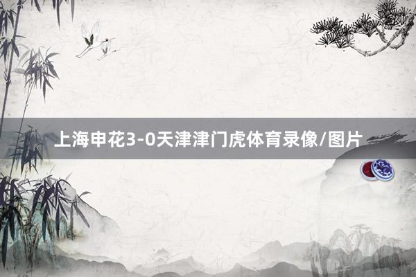 上海申花3-0天津津门虎体育录像/图片