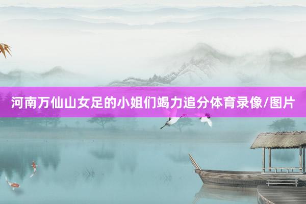 河南万仙山女足的小姐们竭力追分体育录像/图片